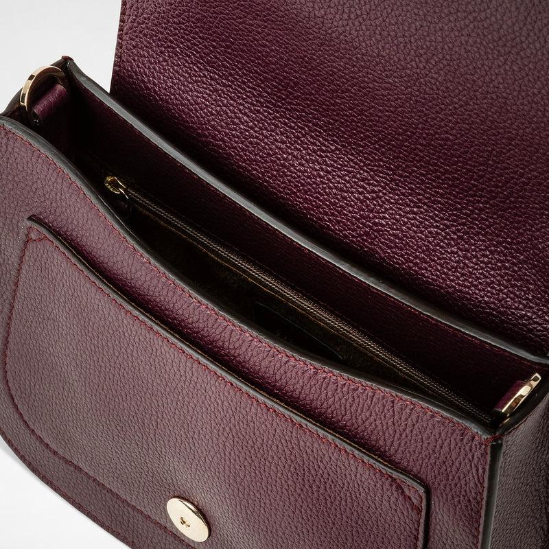 Serapian BORSA LUNA CROSSBODY IN PELLE RUGIADA Sconto