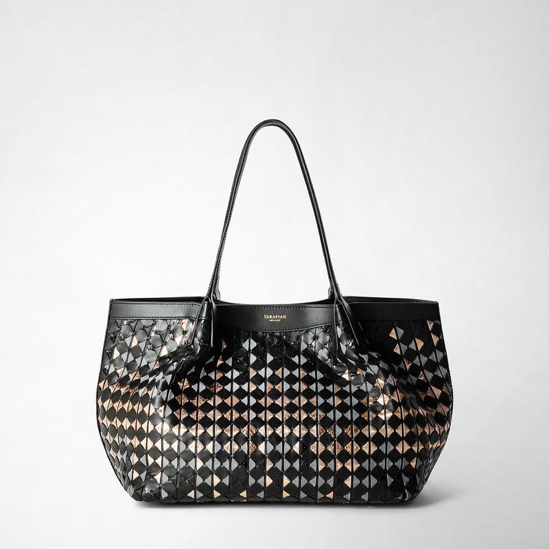 Serapian TOTE BAG SECRET PICCOLA IN MOSAICO MESTIERI D'ARTE Economico