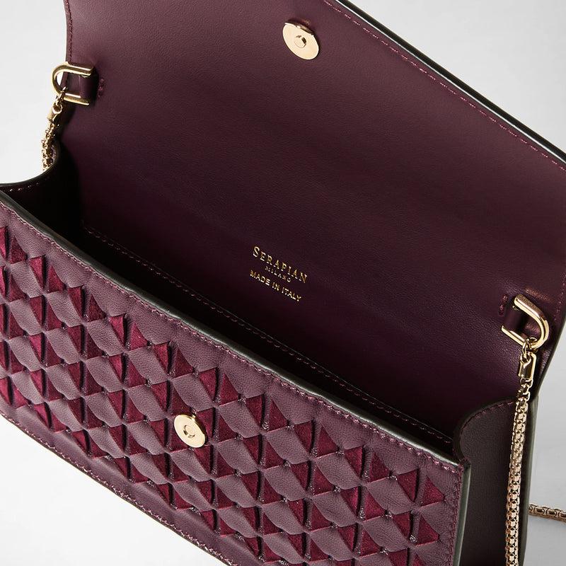 Serapian CLUTCH CON CATENA IN MOSAICO Online