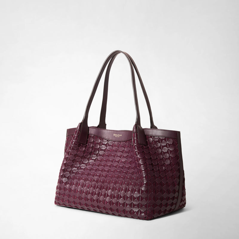 Serapian TOTE BAG SECRET PICCOLA IN MOSAICO In Vendita