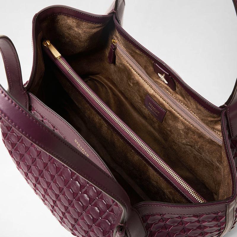 Serapian TOTE BAG SECRET PICCOLA IN MOSAICO In Vendita