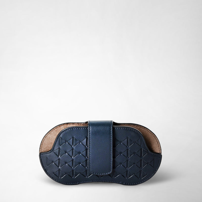 Serapian Glasses holder in mosaico navy blue Vendita