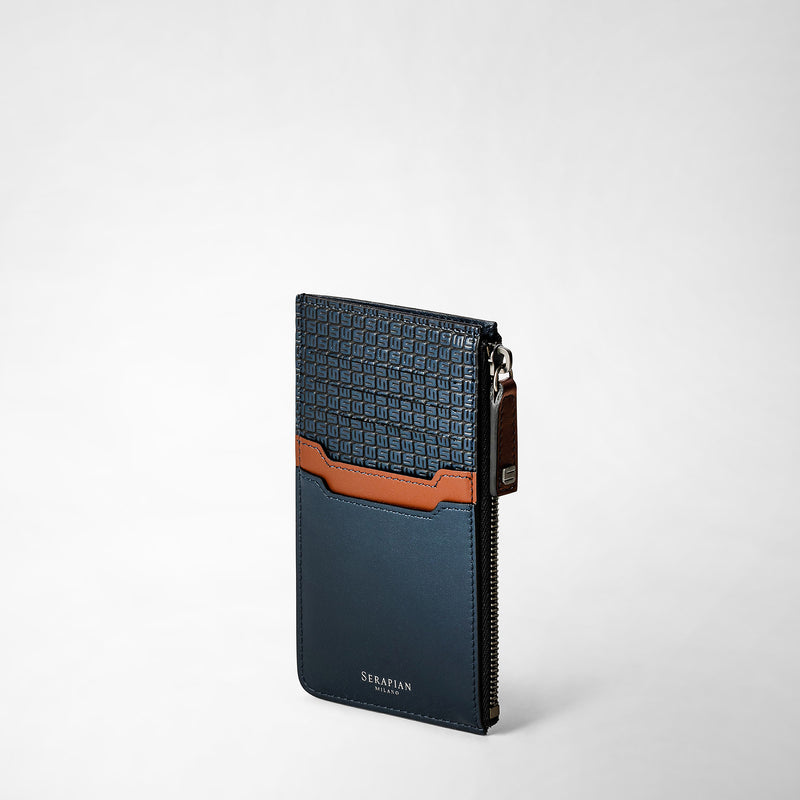 Serapian PORTACARTE CON ZIP IN STEPAN 72 Flash Sale