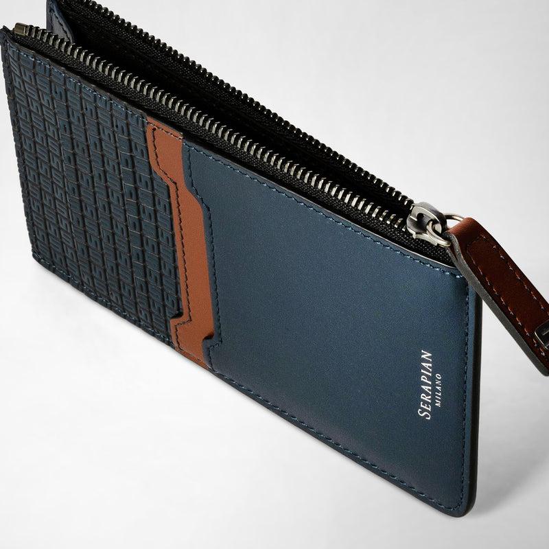 Serapian PORTACARTE CON ZIP IN STEPAN 72 Flash Sale