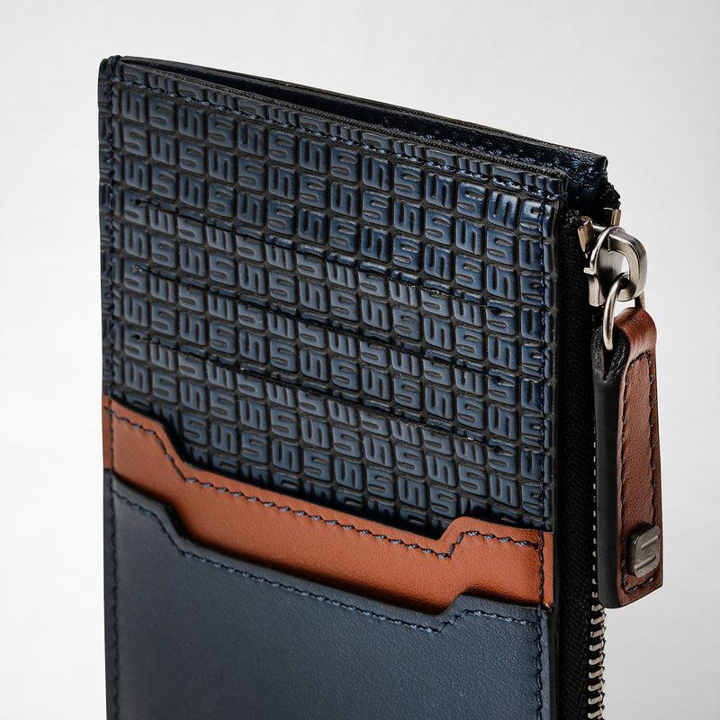 Serapian PORTACARTE CON ZIP IN STEPAN 72 Flash Sale