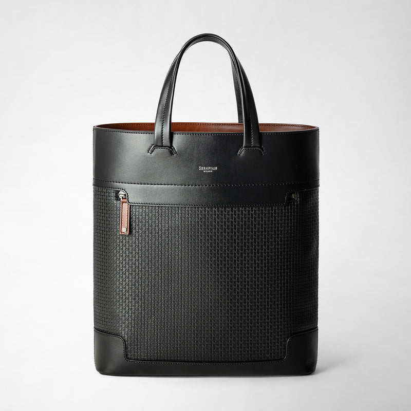 Serapian TOTE BAG VERTICALE IN STEPAN 72 Shopping online