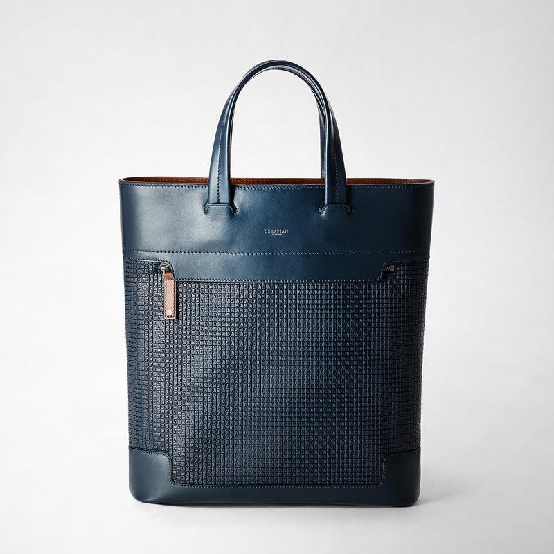 Serapian TOTE BAG VERTICALE IN STEPAN 72 Offerta Anniversario