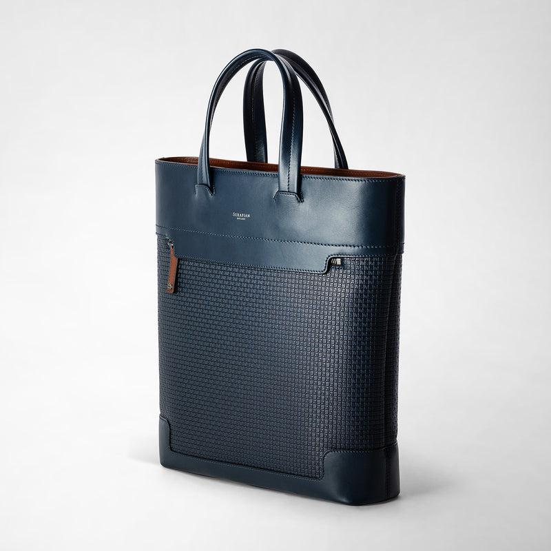 Serapian TOTE BAG VERTICALE IN STEPAN 72 Offerta Anniversario