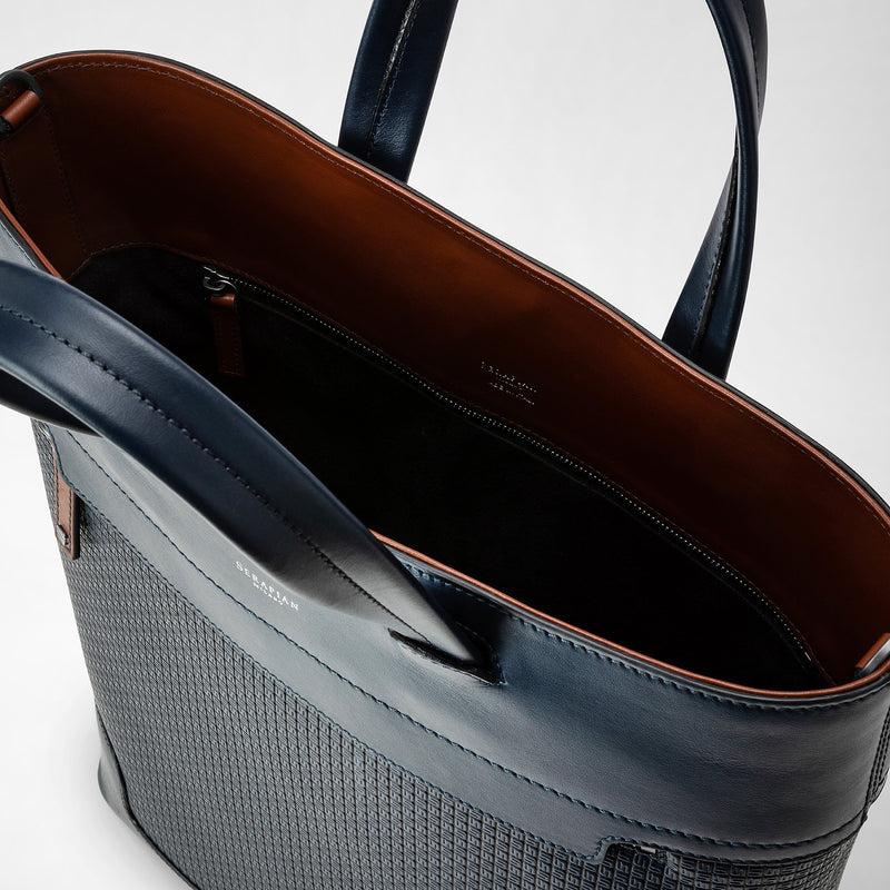 Serapian TOTE BAG VERTICALE IN STEPAN 72 Offerta Anniversario