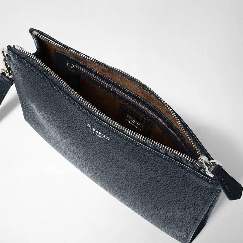 Serapian POCHETTE CON ZIP IN PELLE CACHEMIRE Fino al 55% di sconto