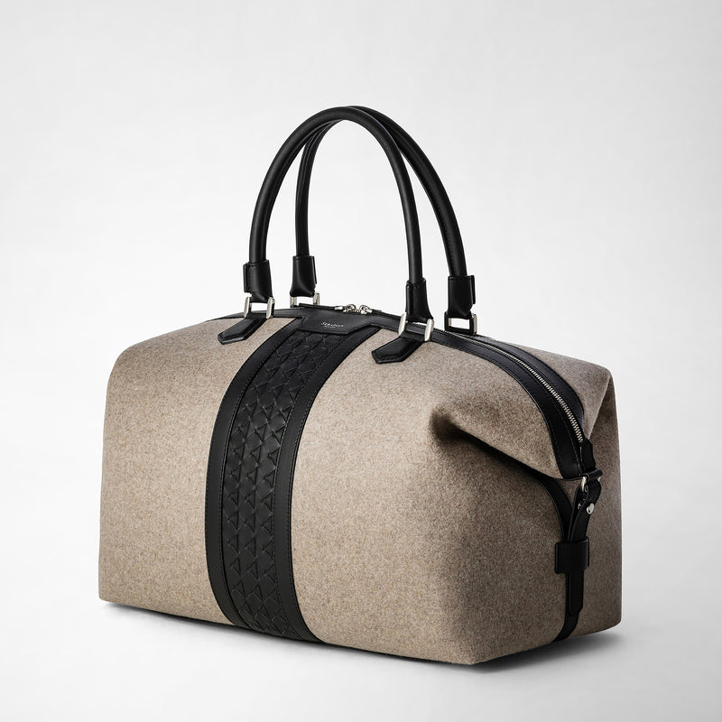 Serapian BORSA DA VIAGGIO IN LANA E MOSAICO Super sconto