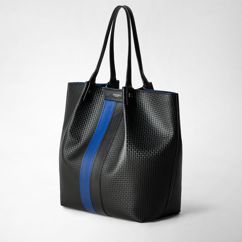 Serapian VERTICAL SECRET TOTE BAG IN STEPAN Enormi sconti