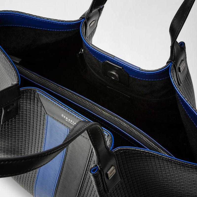 Serapian VERTICAL SECRET TOTE BAG IN STEPAN Enormi sconti