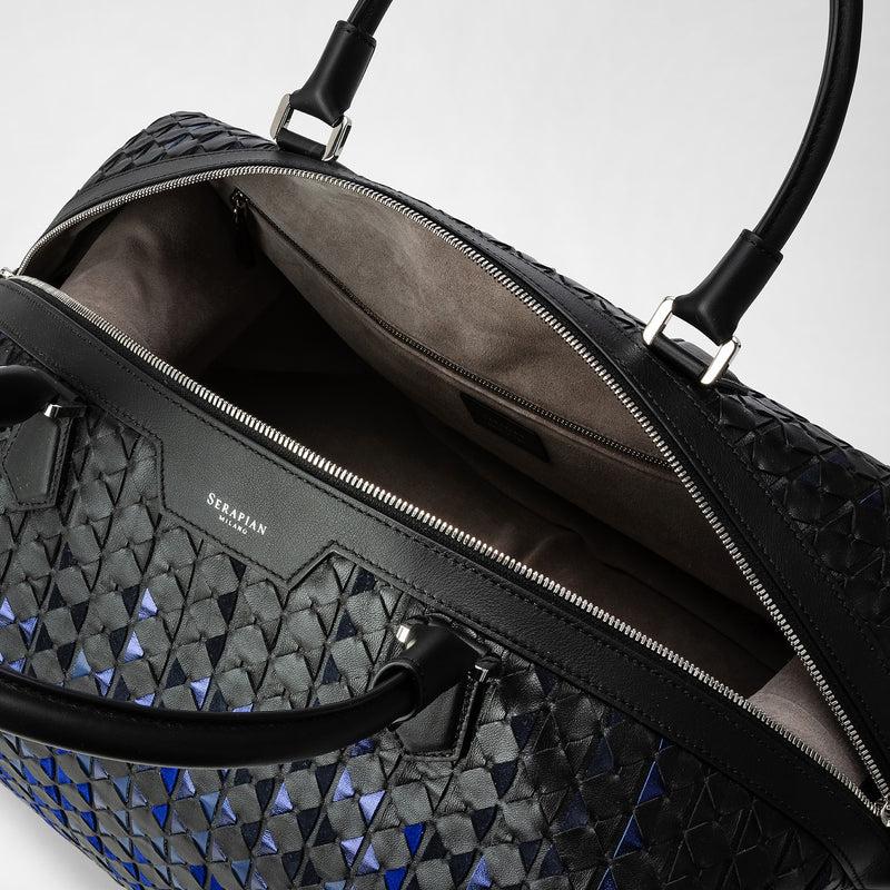 Serapian BORSA BUSINESS SLIM IN MOSAICO MESTIERI D'ARTE Trasporto libero internazionale