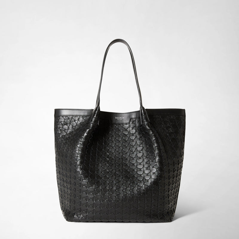 Serapian VERTICAL SECRET TOTE BAG IN MOSAICO Limitato a 3 giorni