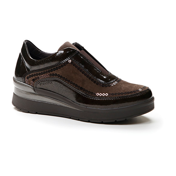 Stonefly CREAM 43 S.PATENT/VELOUR In Vendita