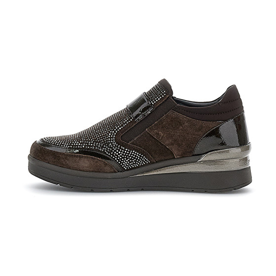 Stonefly CREAM 48 VELOUR/S. PATENT Vendita Calda