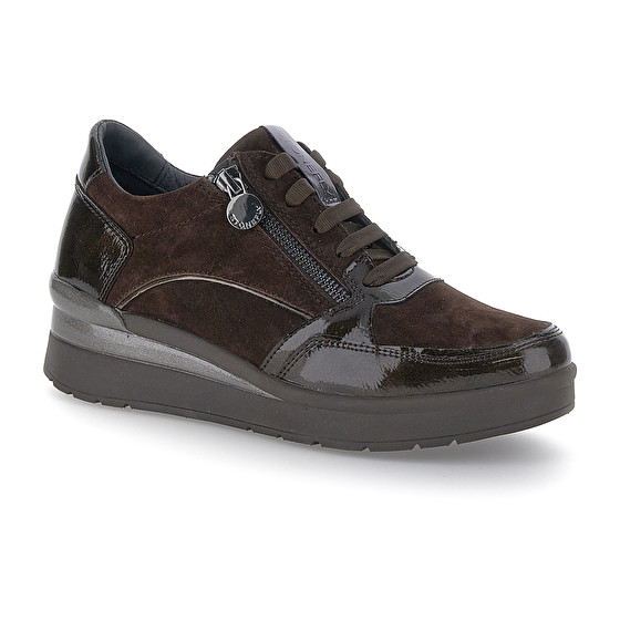 Stonefly CREAM 58 VELOUR/S. PATENT Moda
