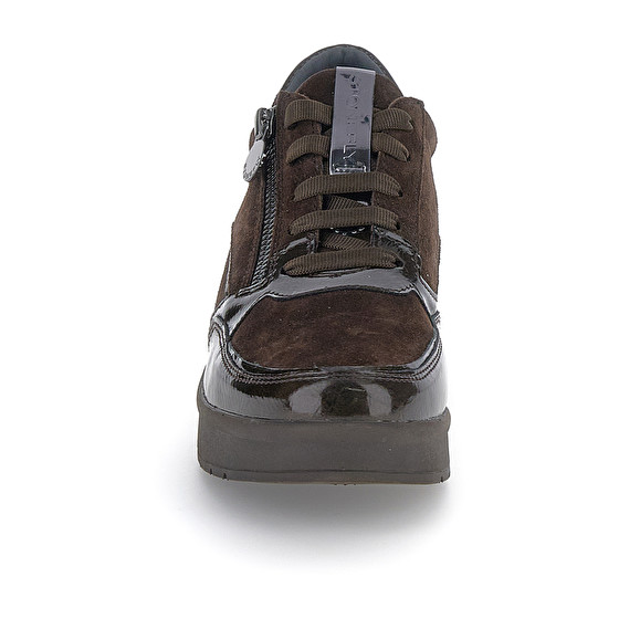 Stonefly CREAM 58 VELOUR/S. PATENT Moda