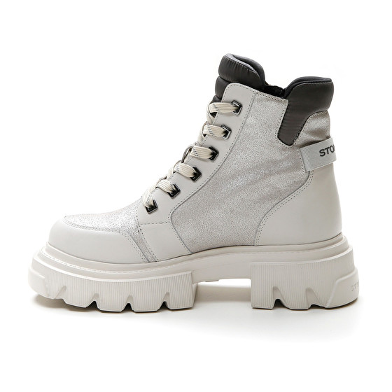 Stonefly PIPER 8 CALF LTH/VELOUR GLITTER Outlet