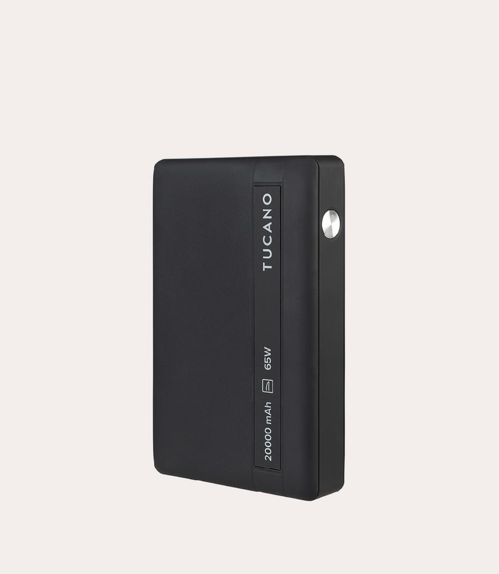 Tucano Power bank 65W 20K per laptop Italy