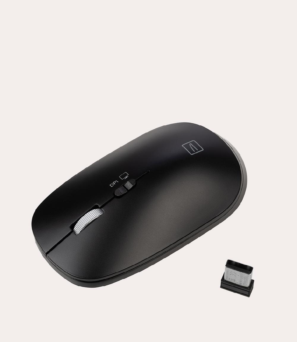 Tucano Wireless mouse con tasto privacy Italia