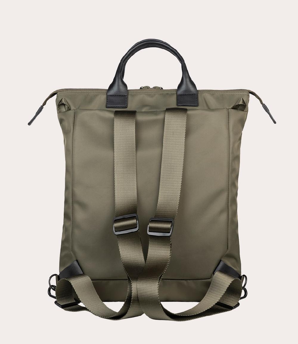 Tucano Shopper zainabile con dettagli in pelle Moda