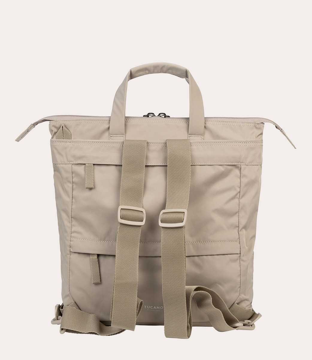 Tucano Shopper zainabile in materiale riciclato dalla plastica Presa