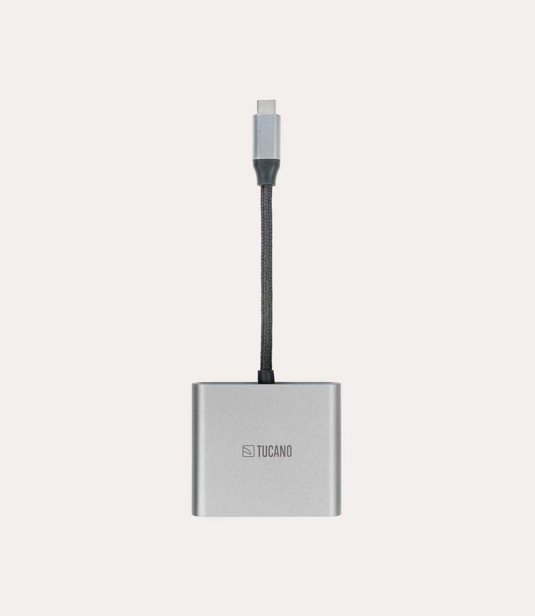 Tucano Hub Type-C 3 in 1 con HDMI e USB-PD Qualità