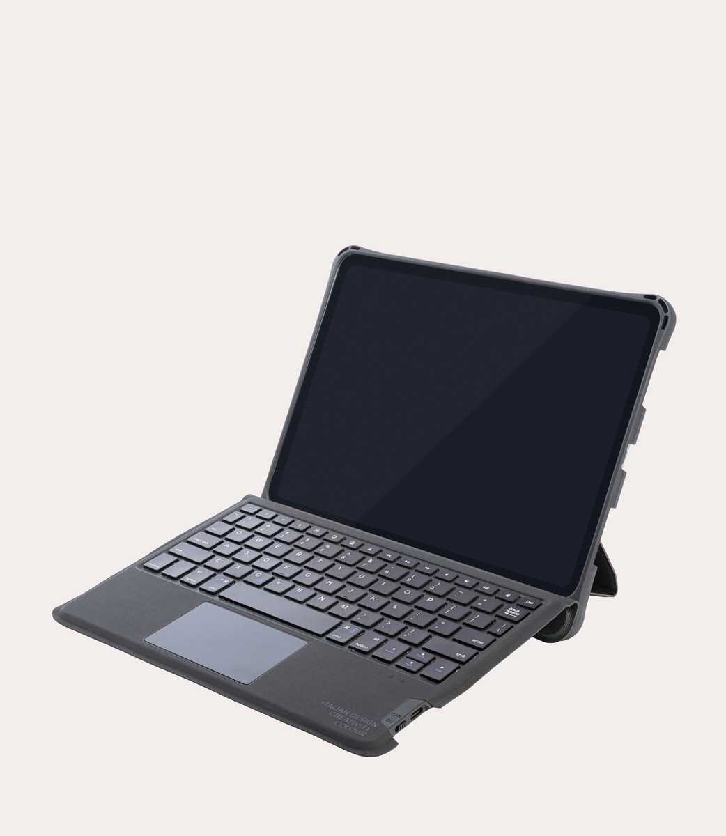 Tucano Custodia per iPad Air 10 9" con tastiera Wireless italiana e trackpad In Linea