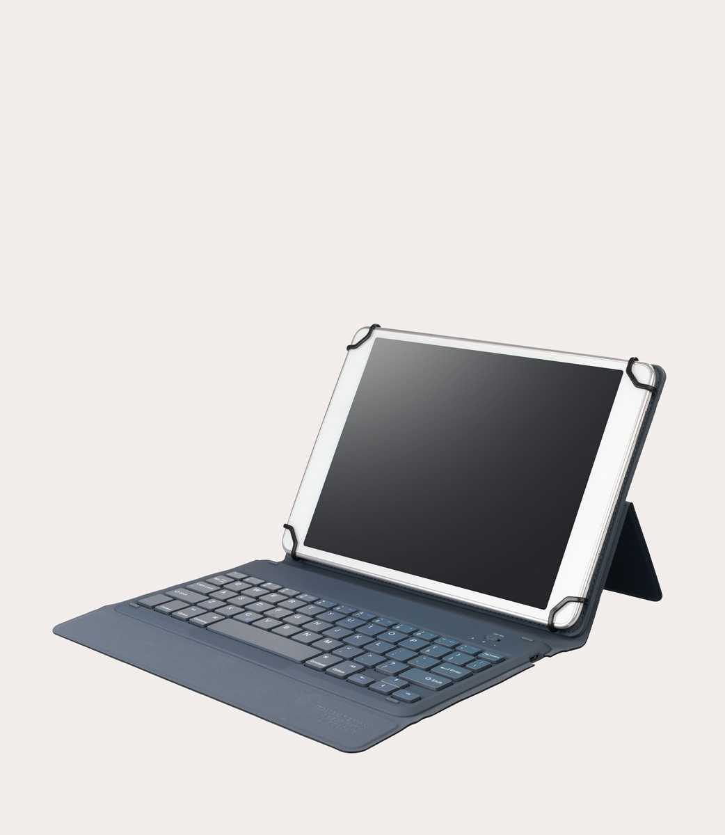 Tucano Custodia per tablet fino a 11" e Apple iPad Air 11" M2/Pro M4 con tastiera Wireless integrata Presa