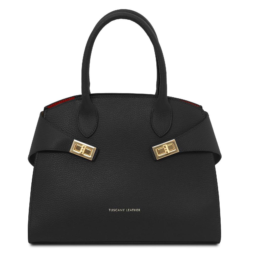 Tuscany Leather Leather Handbag In Linea