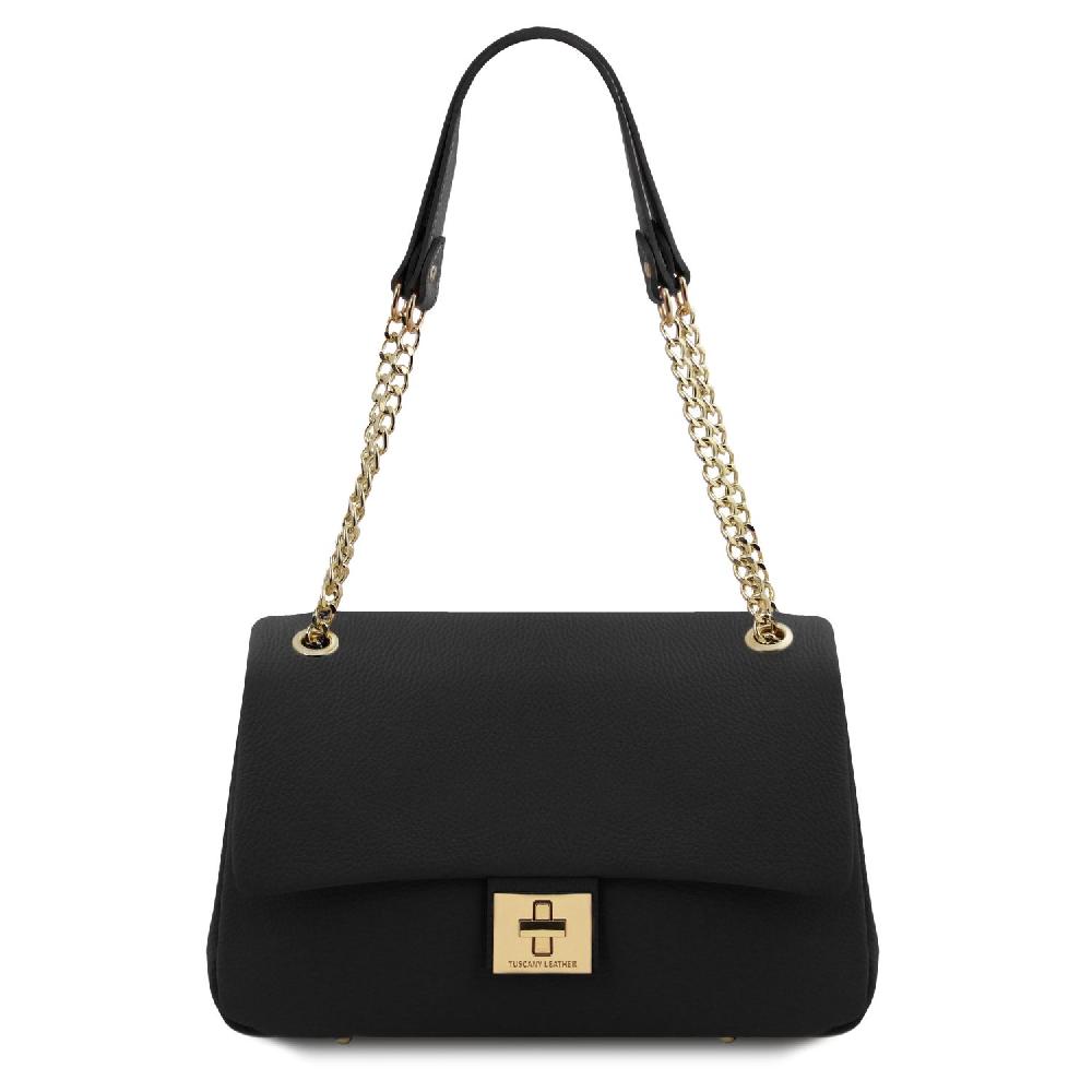Tuscany Leather Borsa al Hombro en Piel Suave Convenienza