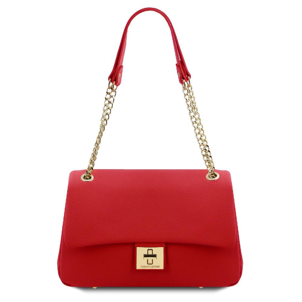 Tuscany Leather Borsa al Hombro en Piel Suave Presa