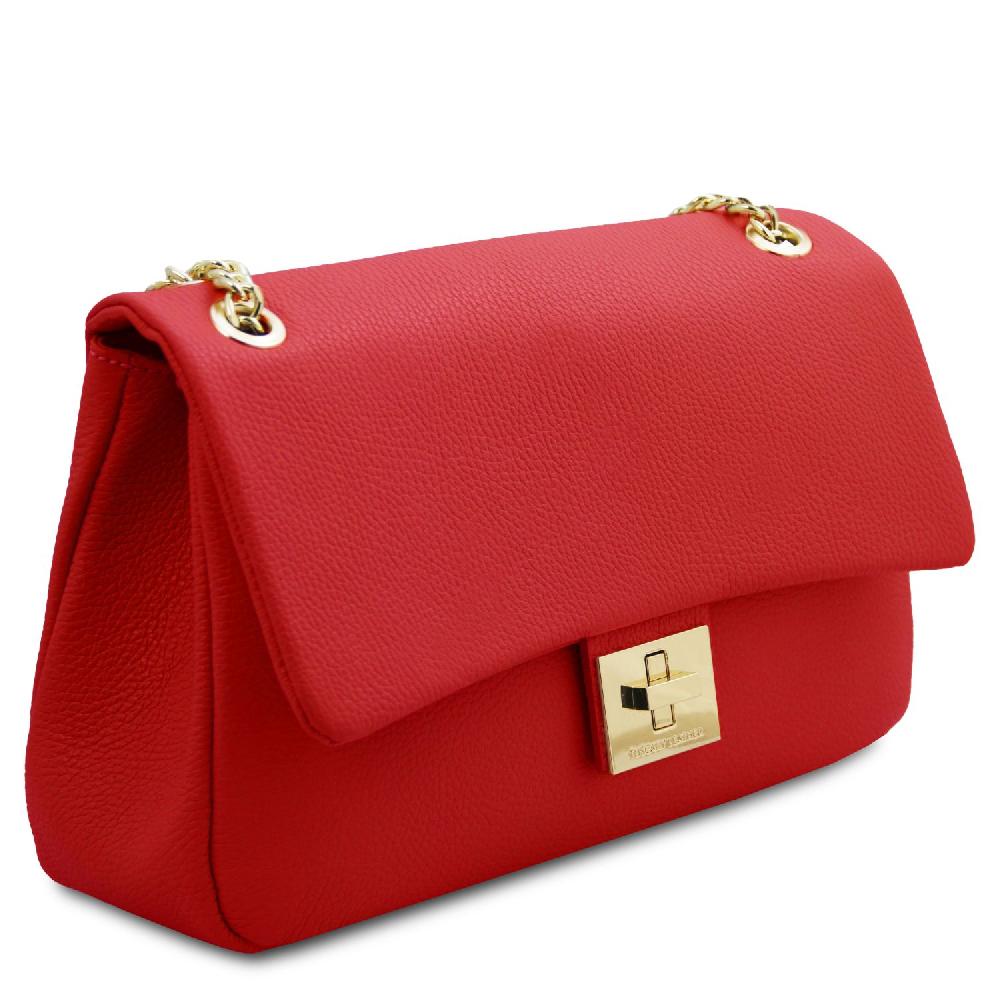 Tuscany Leather Borsa al Hombro en Piel Suave Presa