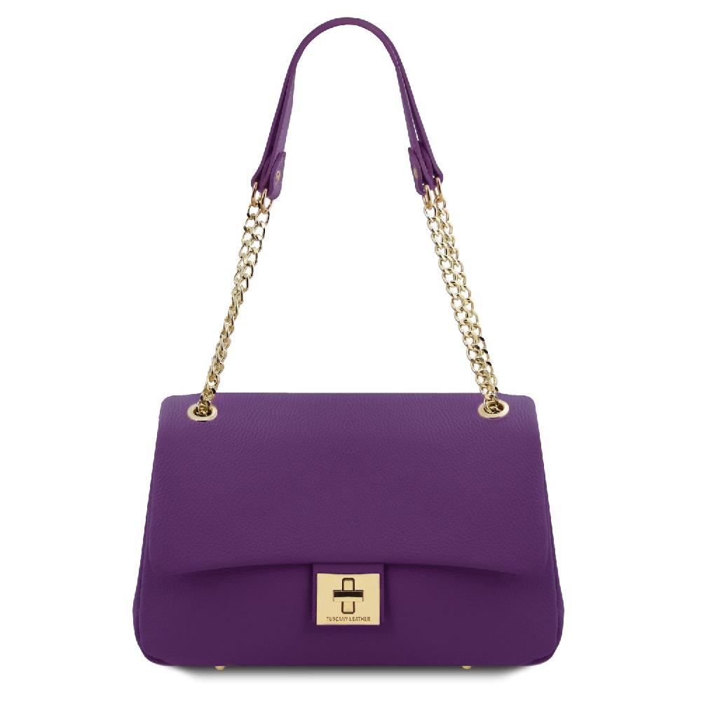 Tuscany Leather Borsa al Hombro en Piel Suave Offerta