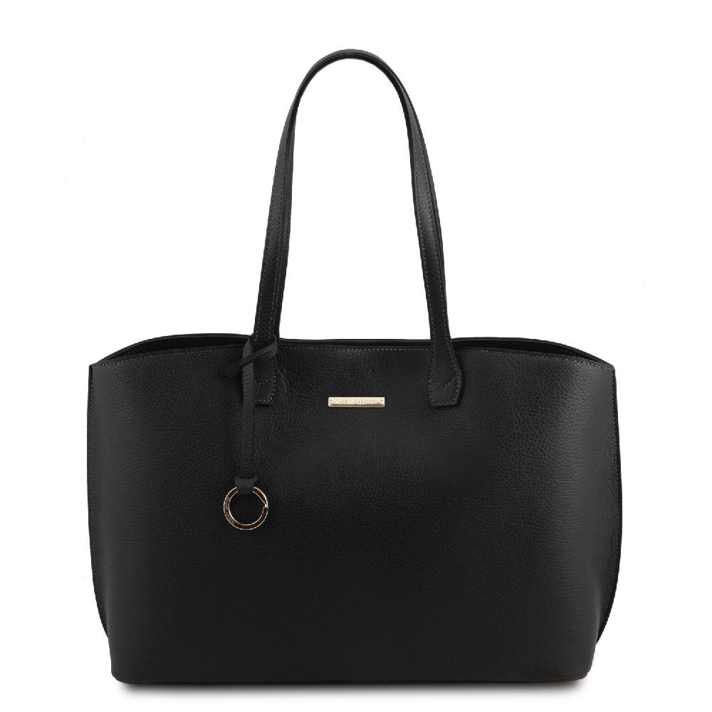 Tuscany Leather Sac Shopping en Cuir Economico