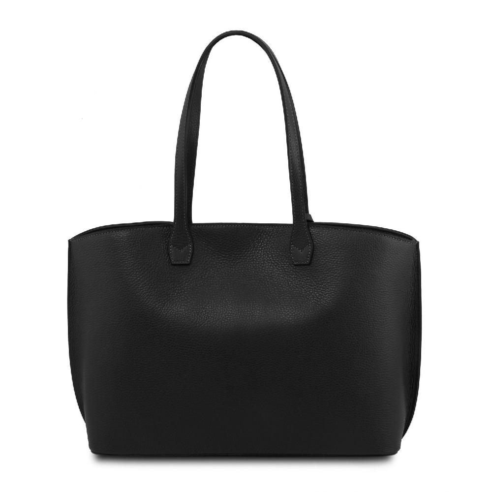 Tuscany Leather Sac Shopping en Cuir Economico