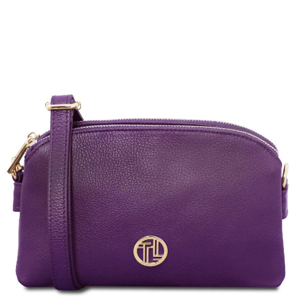 Tuscany Leather Sac Bandoulière en Cuir Souple Vendita