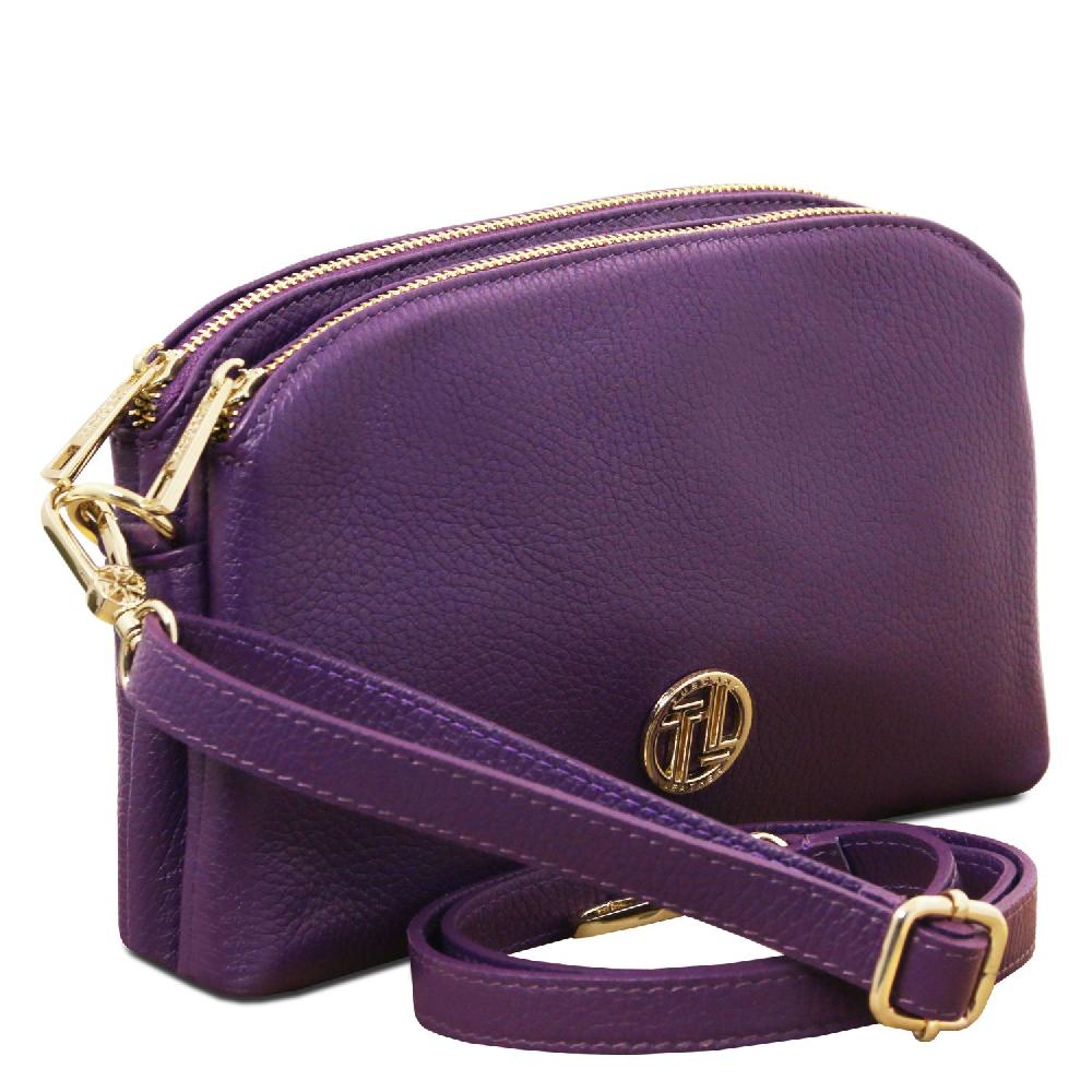 Tuscany Leather Sac Bandoulière en Cuir Souple Vendita