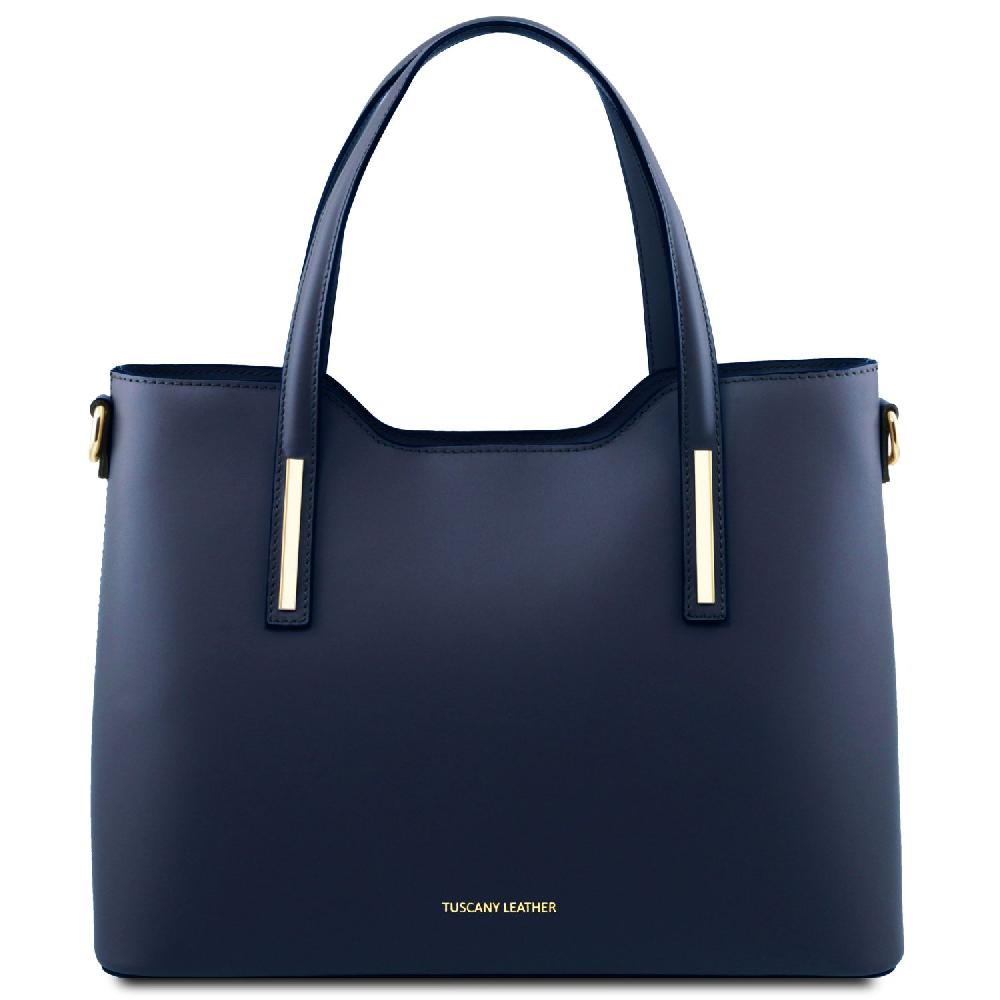 Tuscany Leather Sac Cabas en Cuir Pezzi Unici