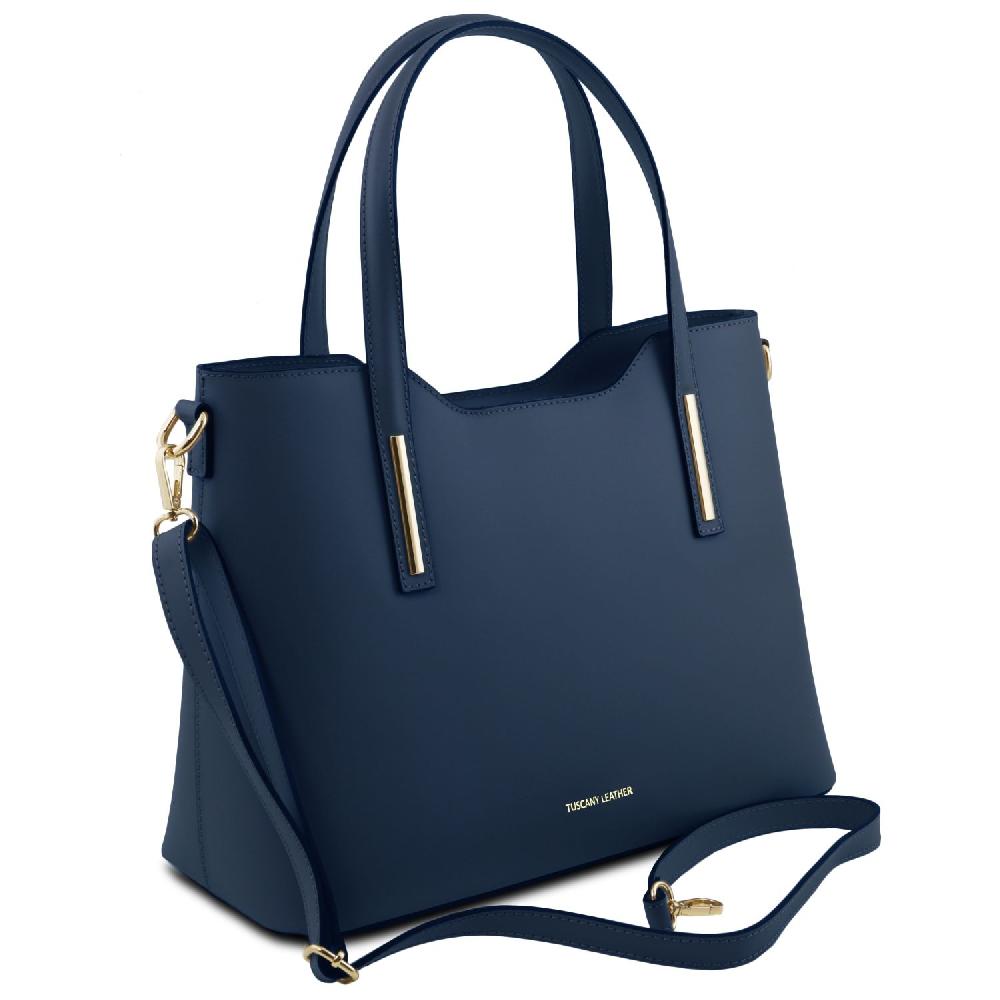 Tuscany Leather Sac Cabas en Cuir Pezzi Unici
