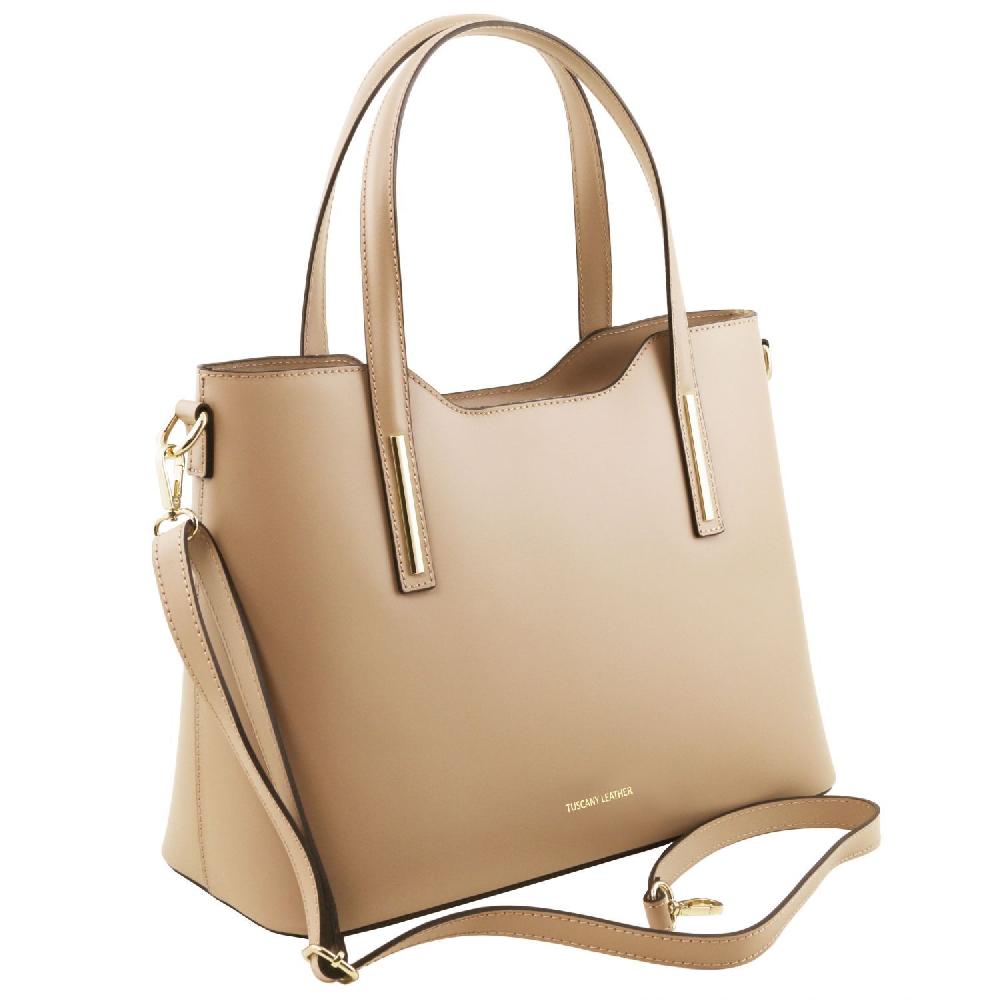 Tuscany Leather Borsa Shopping in Pelle Shopping Online