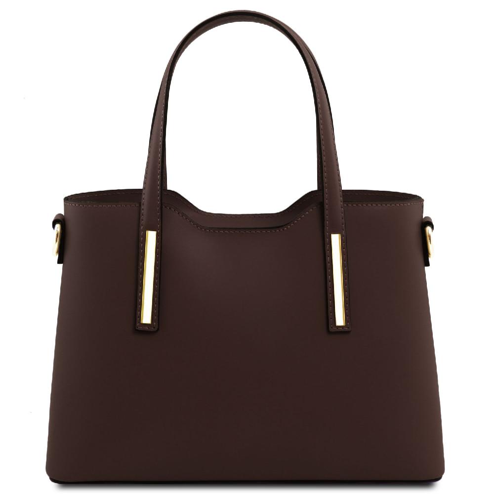 Tuscany Leather Borsa a Mano in Pelle - Misura Piccola Italia