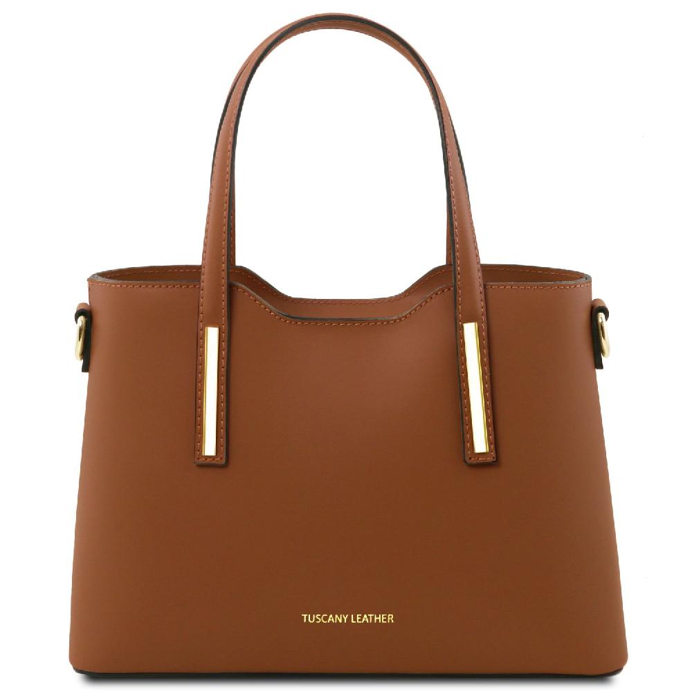Tuscany Leather Borsa a Mano in Pelle - Misura Piccola 2025