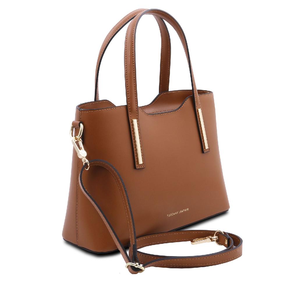 Tuscany Leather Borsa a Mano in Pelle - Misura Piccola 2025