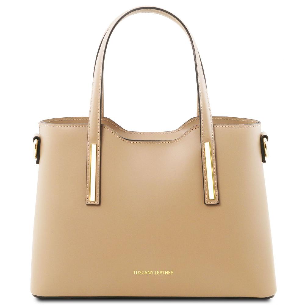 Tuscany Leather Borsa a Mano in Pelle - Misura Piccola In Linea