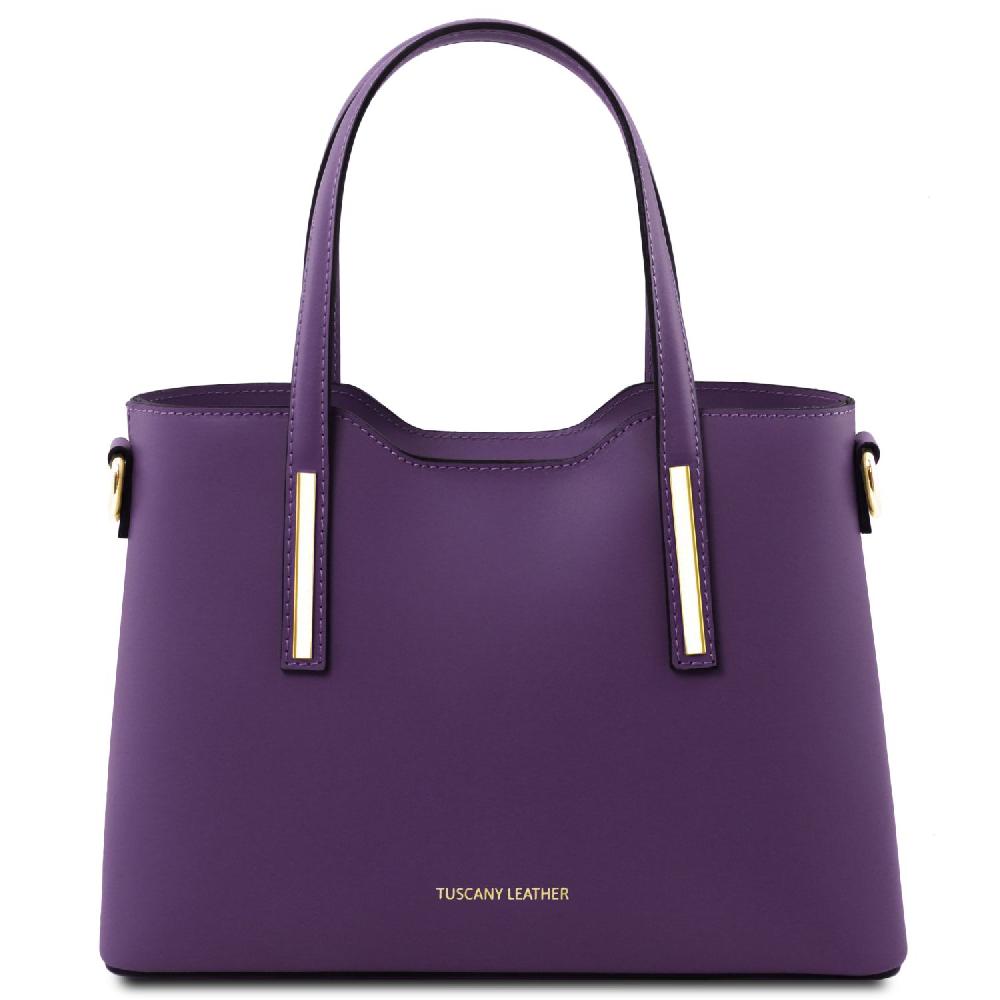 Tuscany Leather Borsa a Mano in Pelle - Misura Piccola Qualità