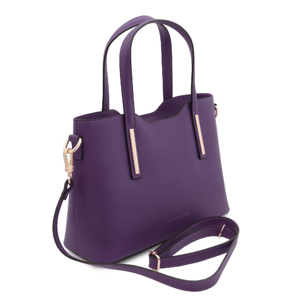 Tuscany Leather Borsa a Mano in Pelle - Misura Piccola Qualità