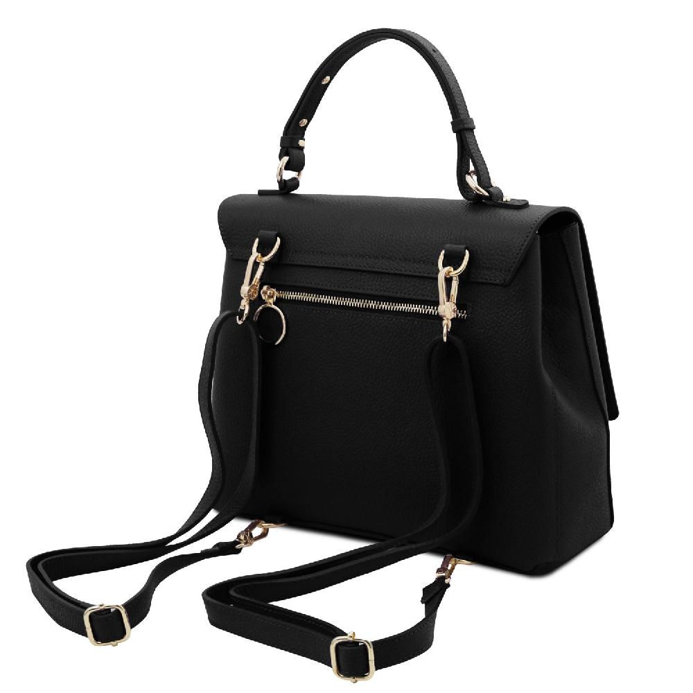 Tuscany Leather Borsa a Mano in Pelle Convertibile a Zaino Qualità Garantita